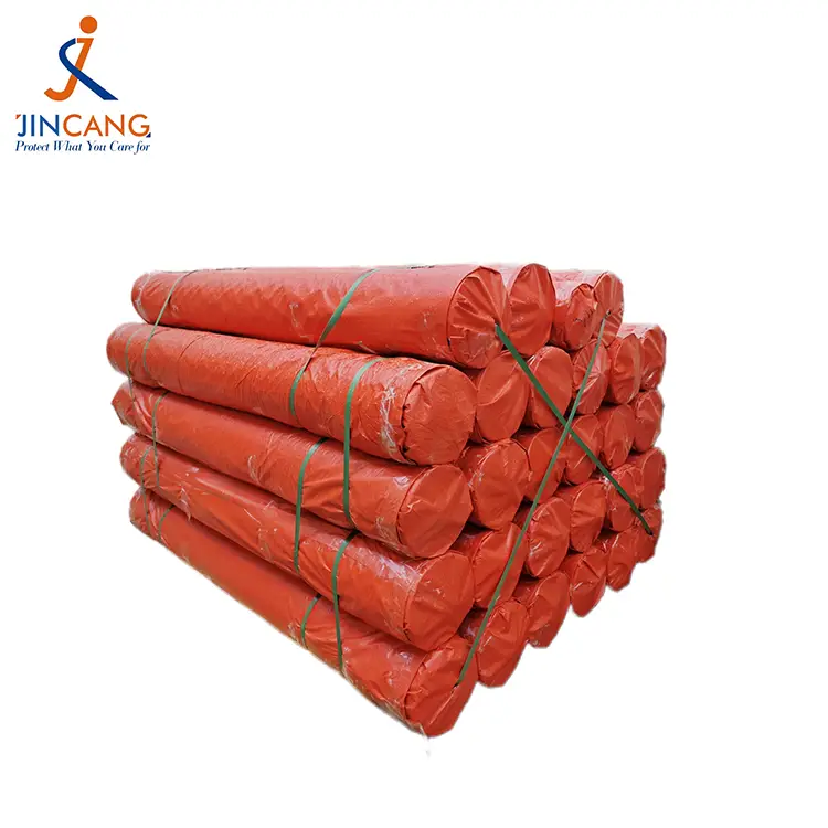 150gsm turuncu PE Tarpaulin Rulosu
