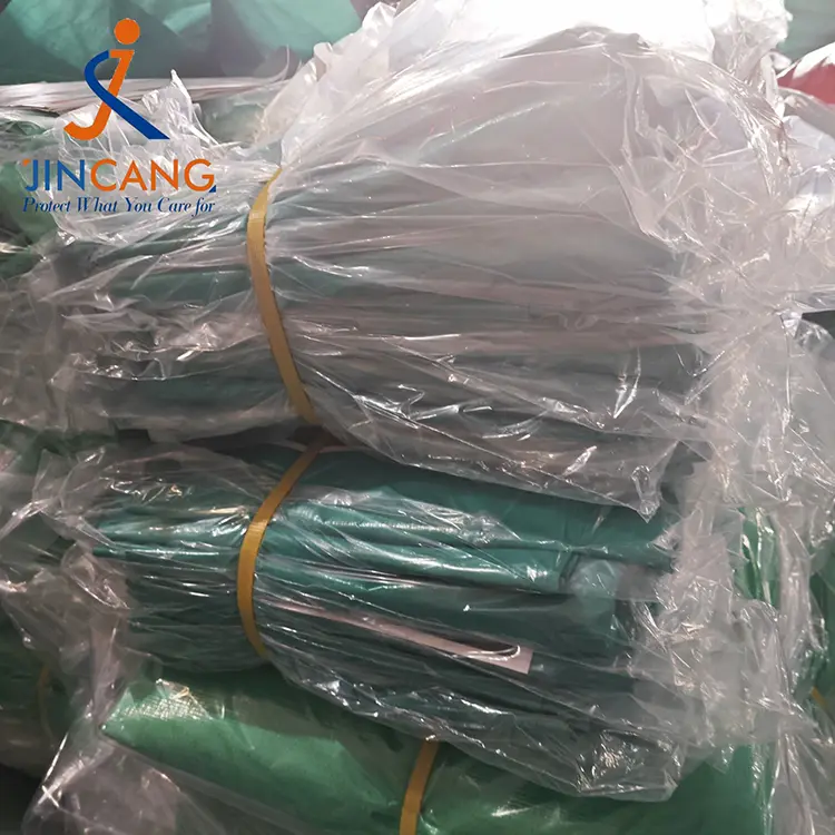 120gsm yeşil gümüş pe branpaulin