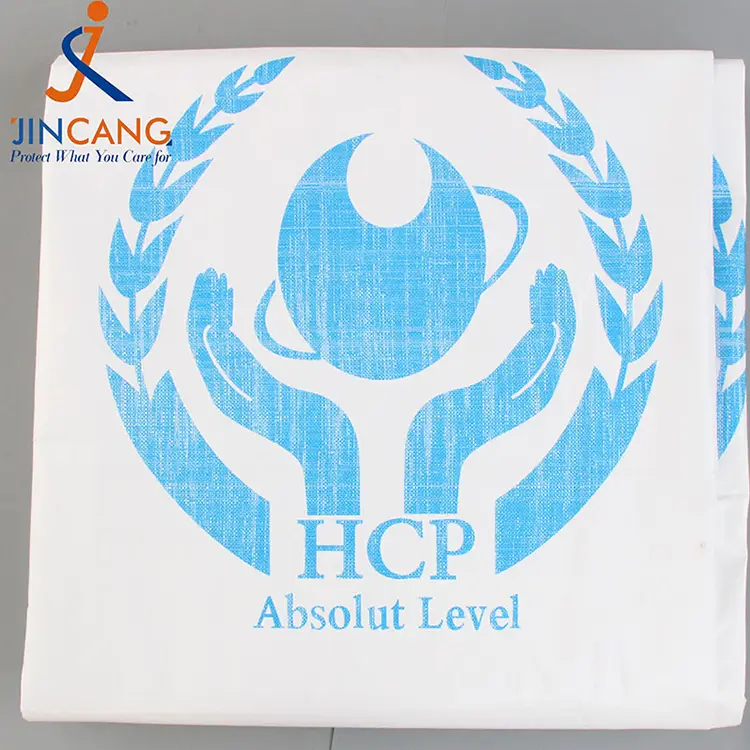 Baskı Pe Tarpaulin ile 180g Beyaz