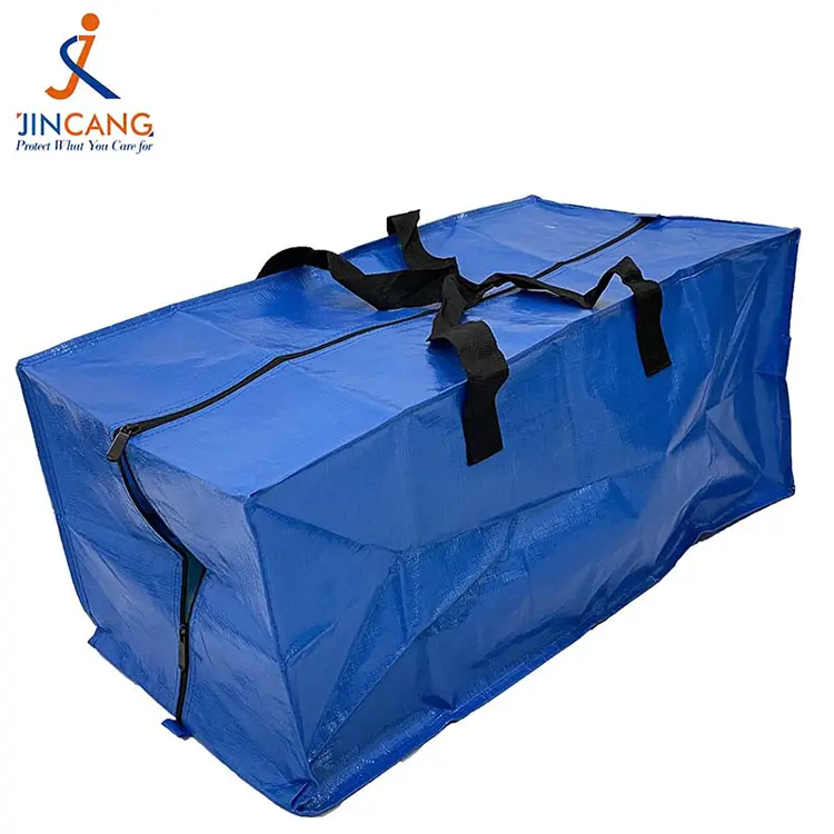 Süpermarket katlanabilir pp dokuma hareketli çanta Süpermarket katlanabilir pp dokuma hareketli çanta