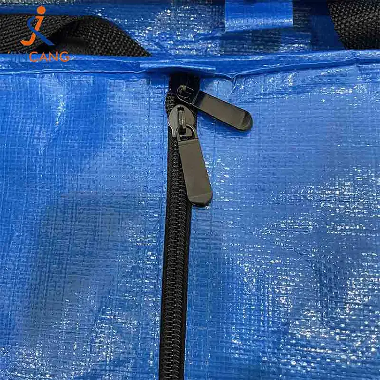 Süpermarket katlanabilir pp dokuma hareketli çanta