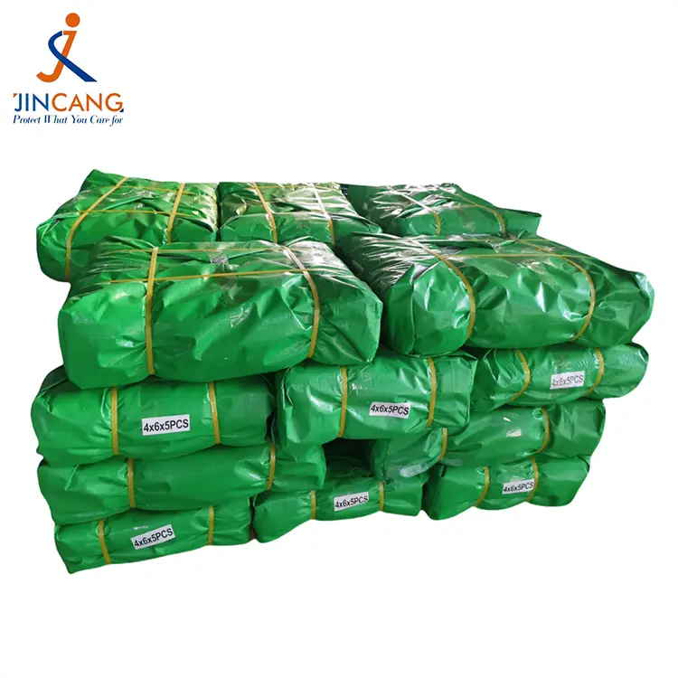 Çim Yeşili 300 GSM Virgin Pe Tarpaulin