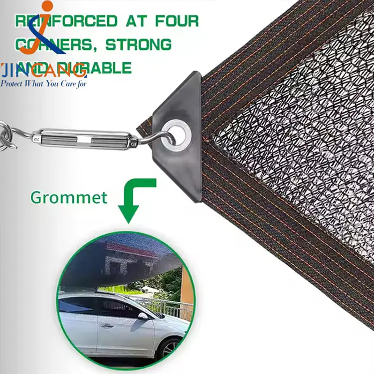 Güneş blokları ve ısı gölgesi ağını azaltır