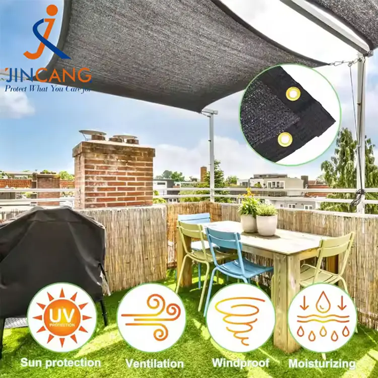 Güneş blokları ve ısı gölgesi ağını azaltır