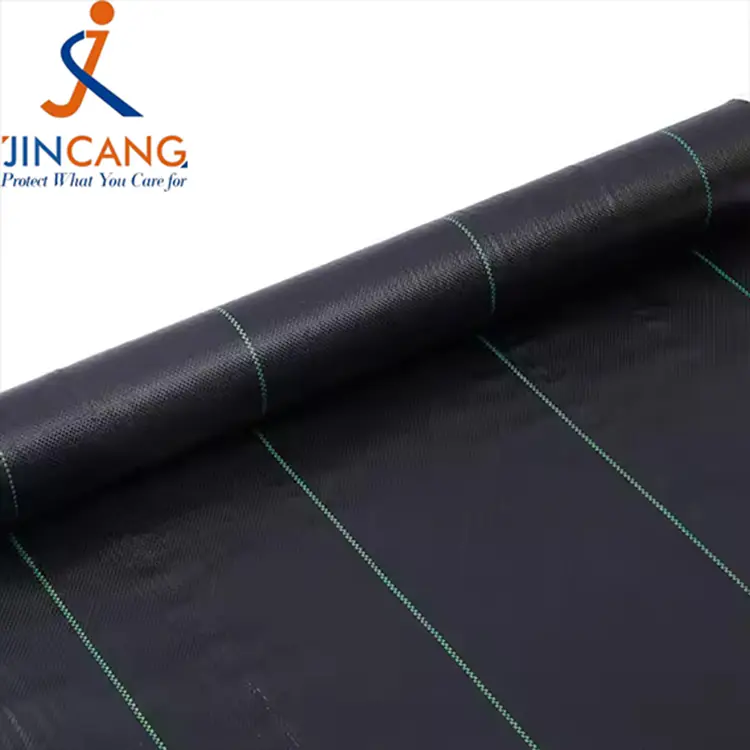 Jeotekstil çim bariyer siyah ot bariyer kumaş mat